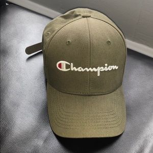 Champion Baseball  Hat Army Green